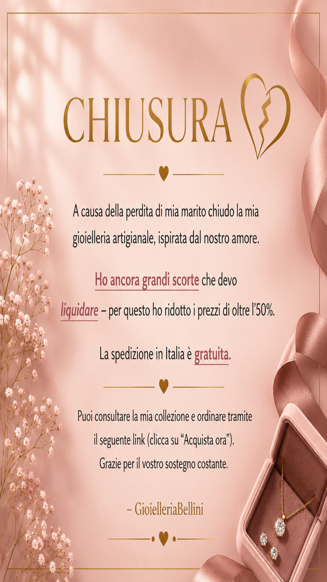 Gioielleria Bellini Facebook ad