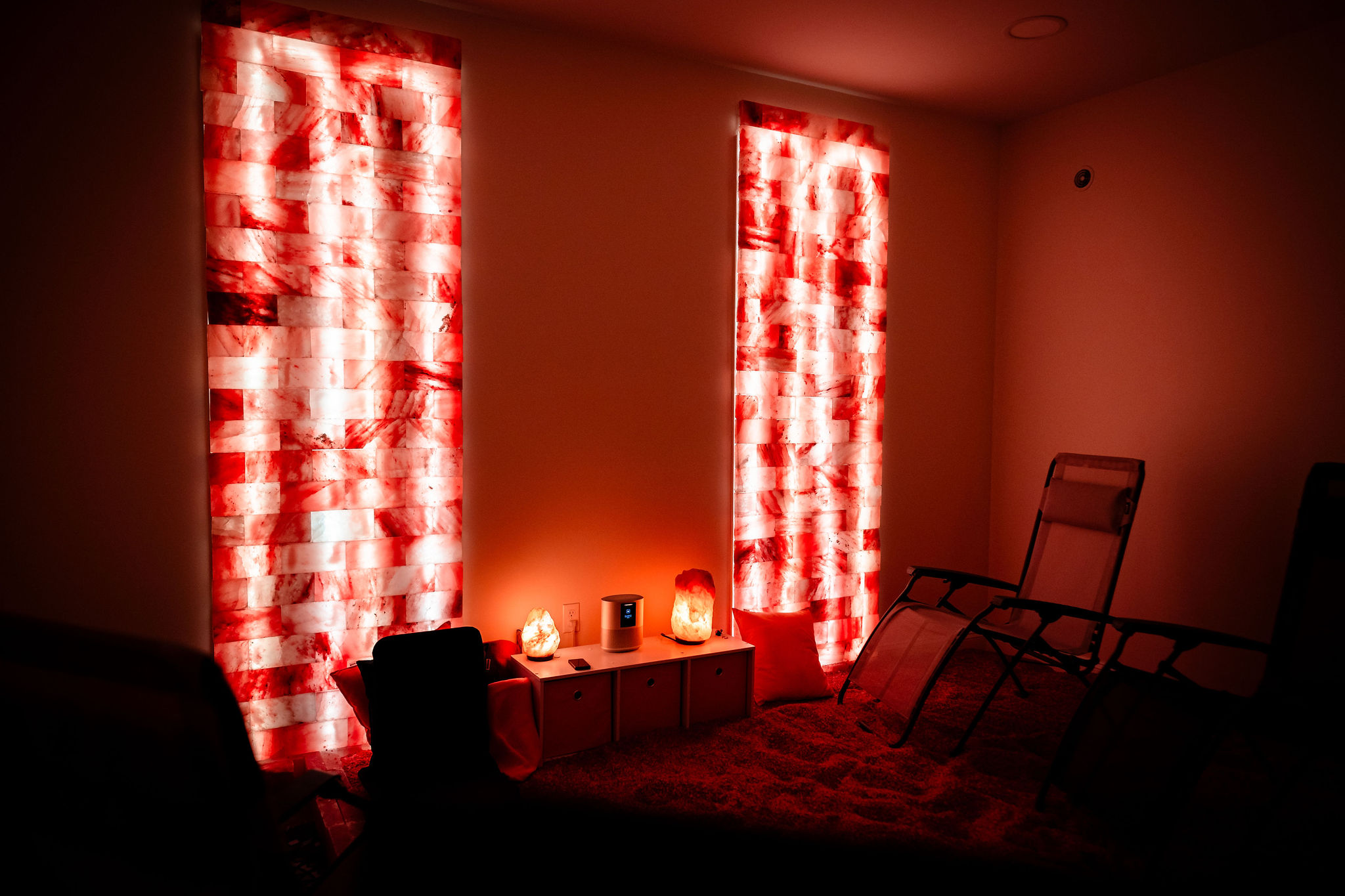 Alchemy Lounge Facebook ad: Step Into the Salt Room at Alchemy Lounge