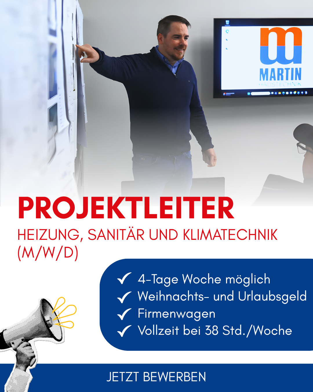 Ernst Martin & Co. GmbH Facebook ad: Wir freuen uns auf dich!