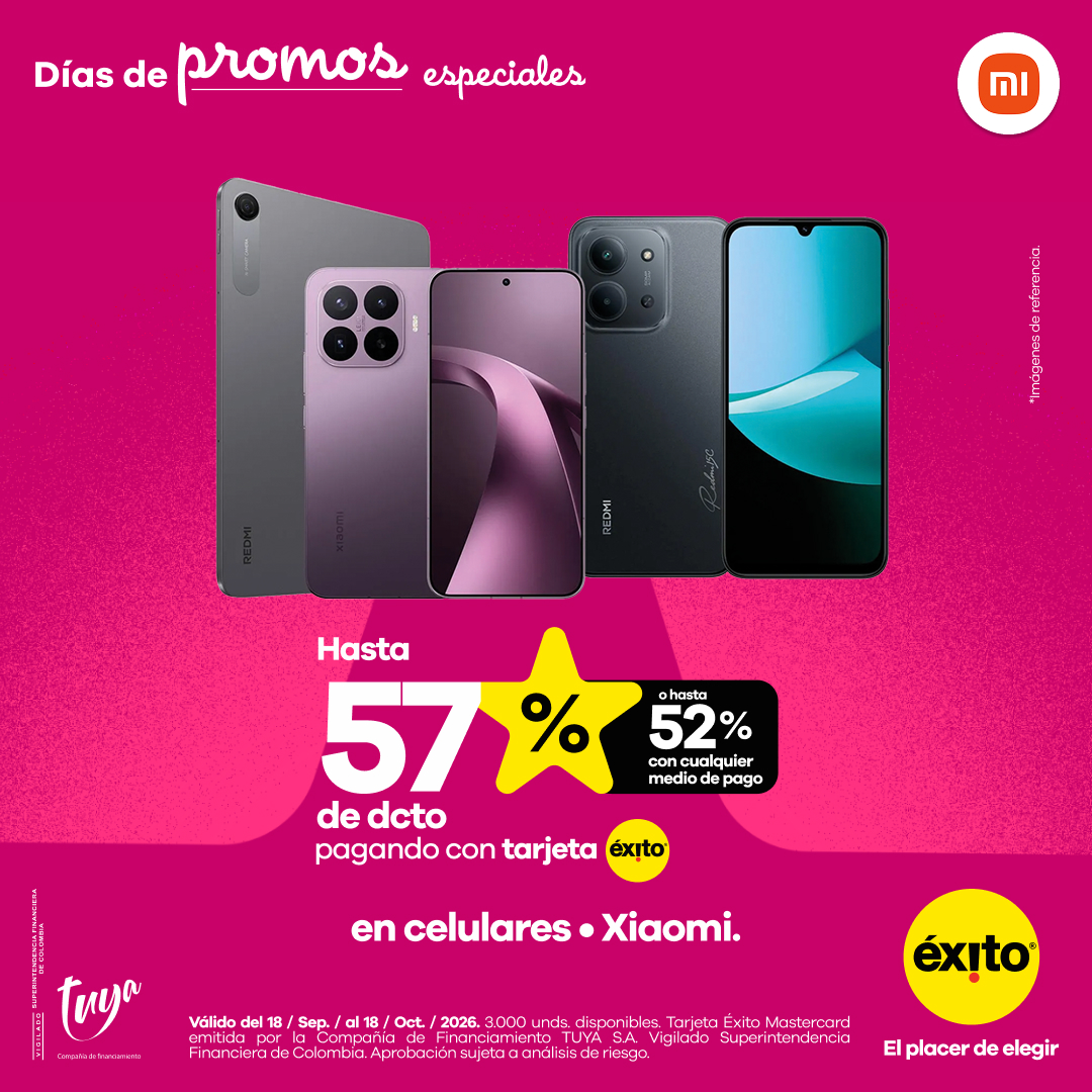 Éxito Facebook ad: ¡Xiaomi con descuentos!