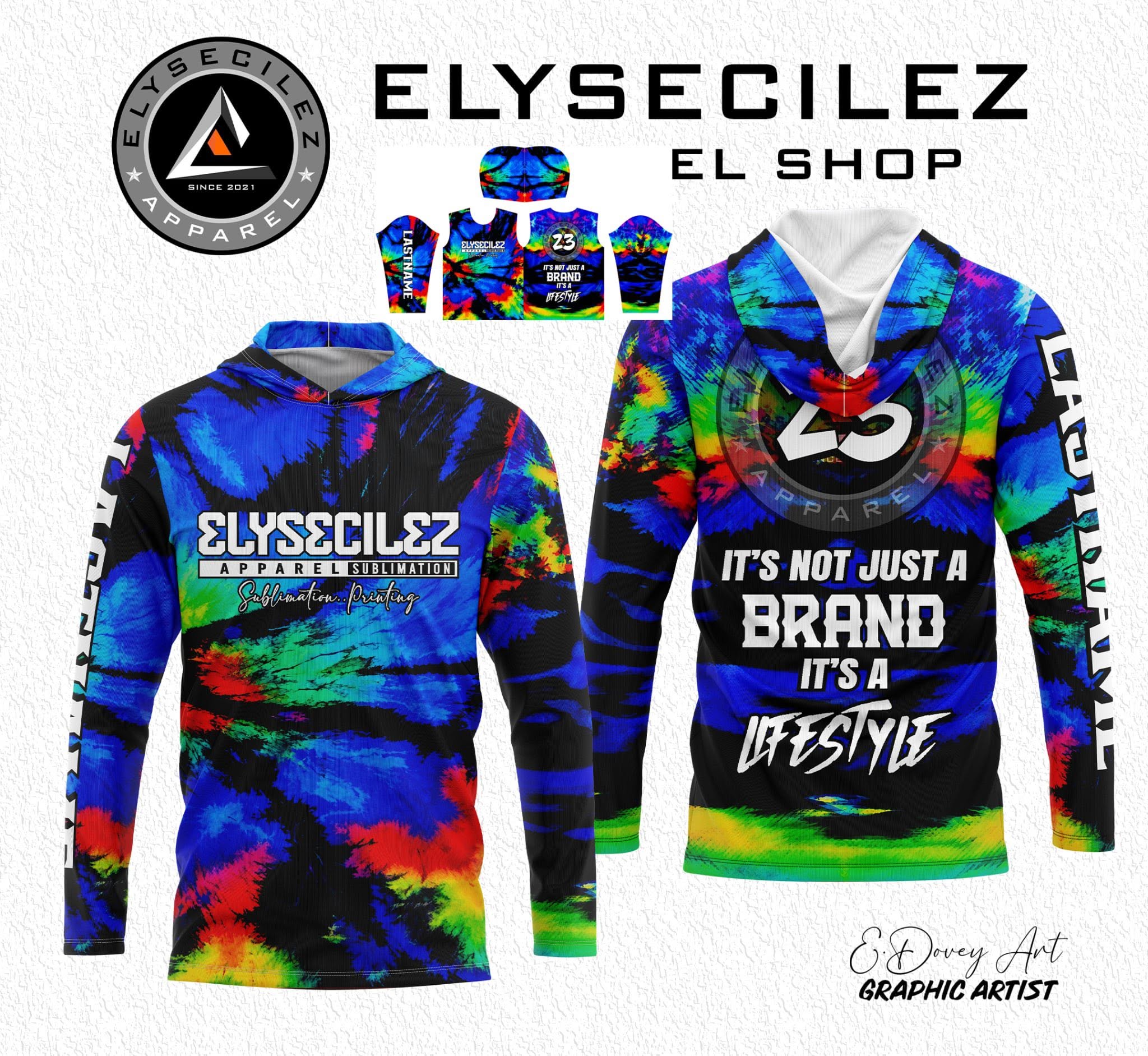 Elysecilez Apparel Tagum Facebook ad: Custom Full-Sublimation Apparel