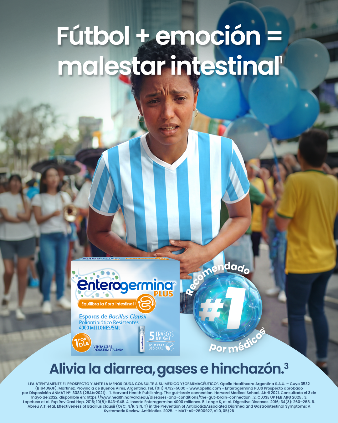 Enterogermina Plus Argentina Facebook ad from Jun 17, 2026