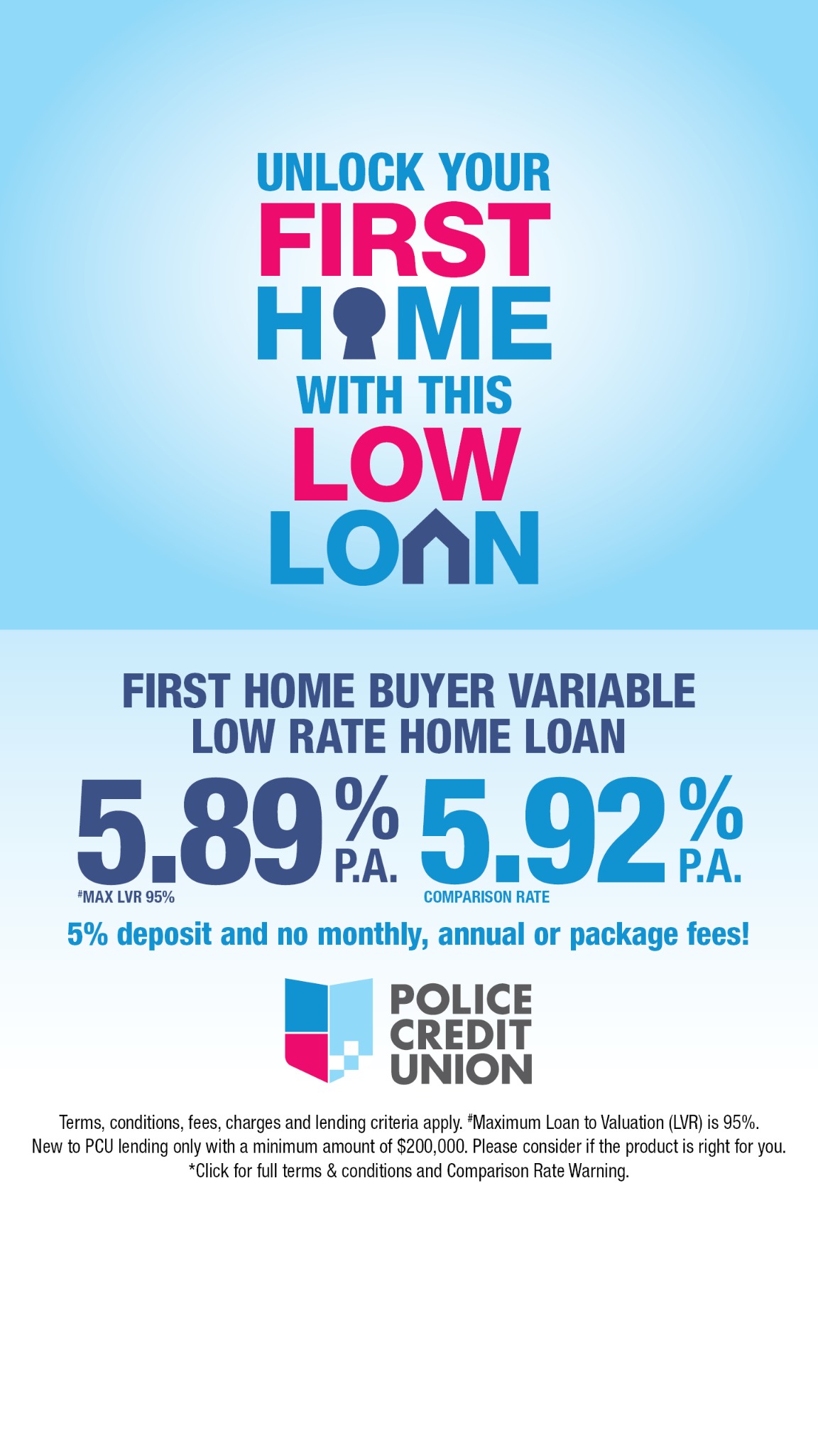 Police Credit Union Facebook ad from May 24, 2026