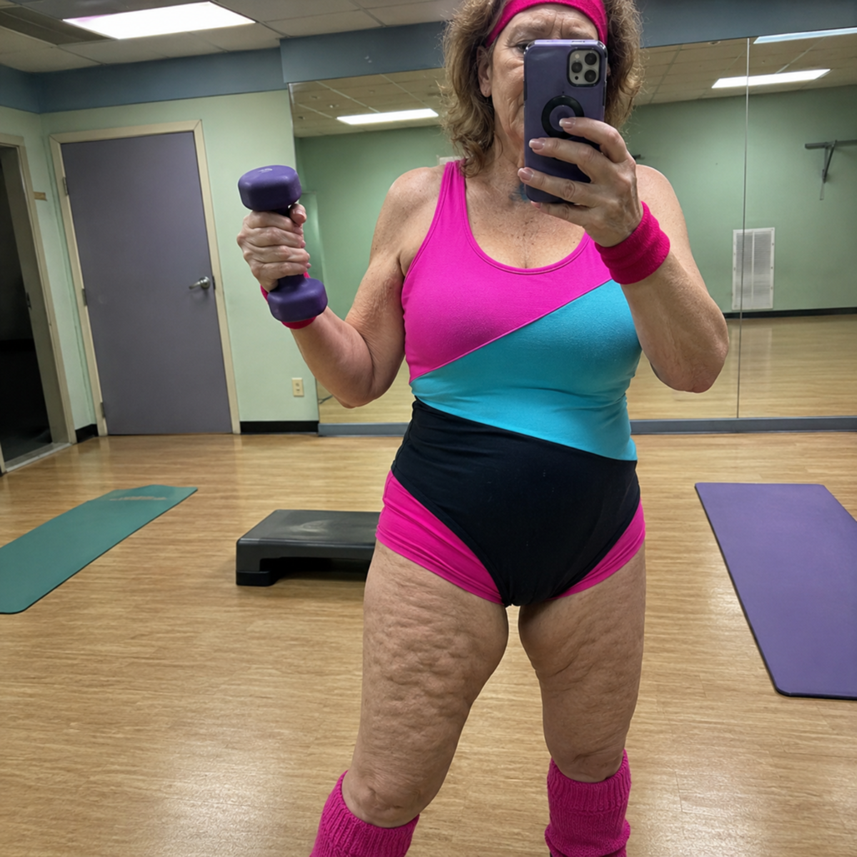 Susan Thompson Facebook ad: How Aerobics Women Are Erasing Their Cellulite