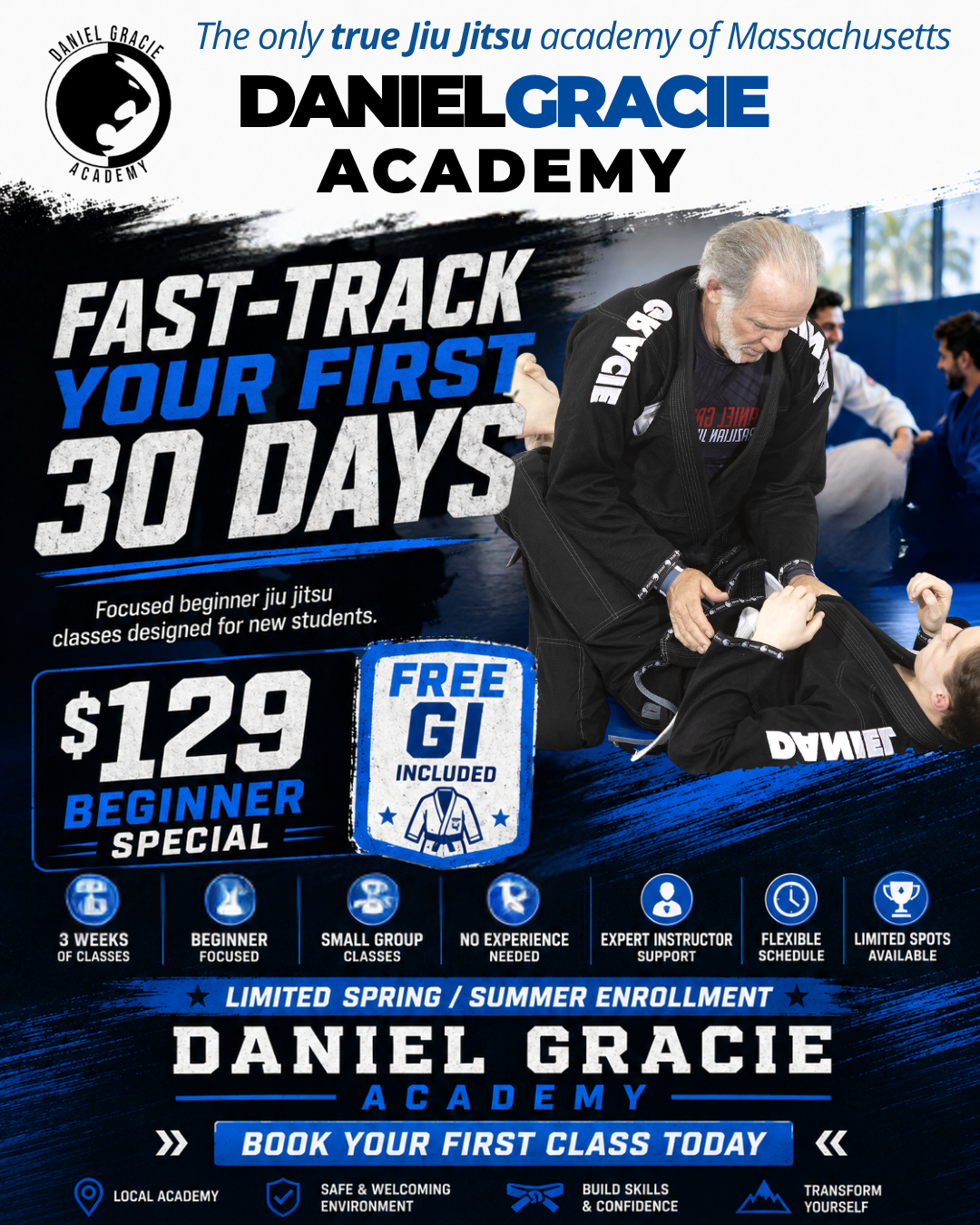 Daniel Gracie Academy Hyannis Facebook ad