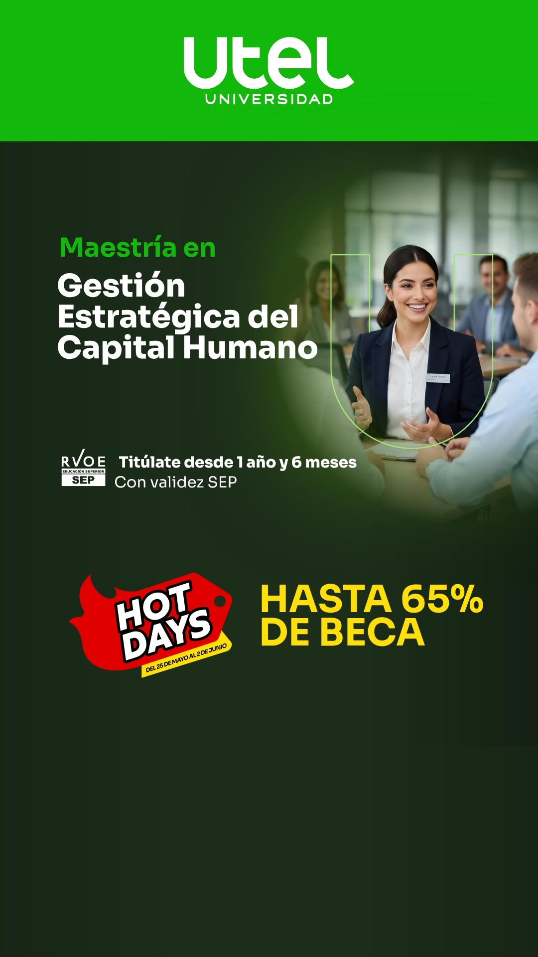 Utel Universidad Facebook ad