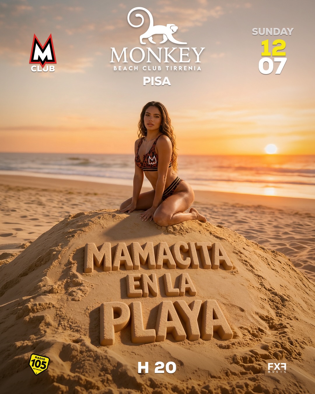 Monkey Beach Club Facebook ad