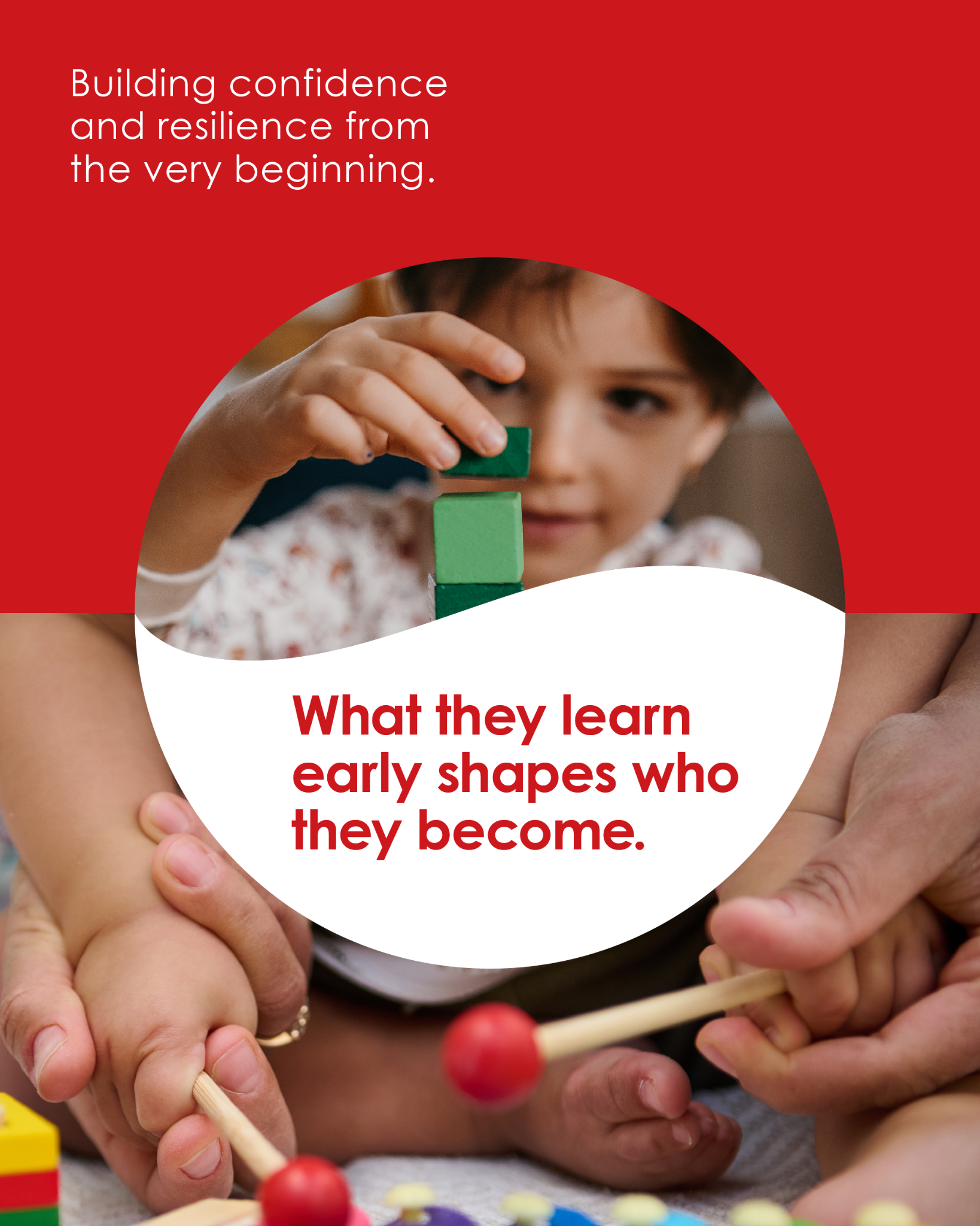 MindChamps Early Learning Facebook ad: More than early learning. Built on world-leading research.
