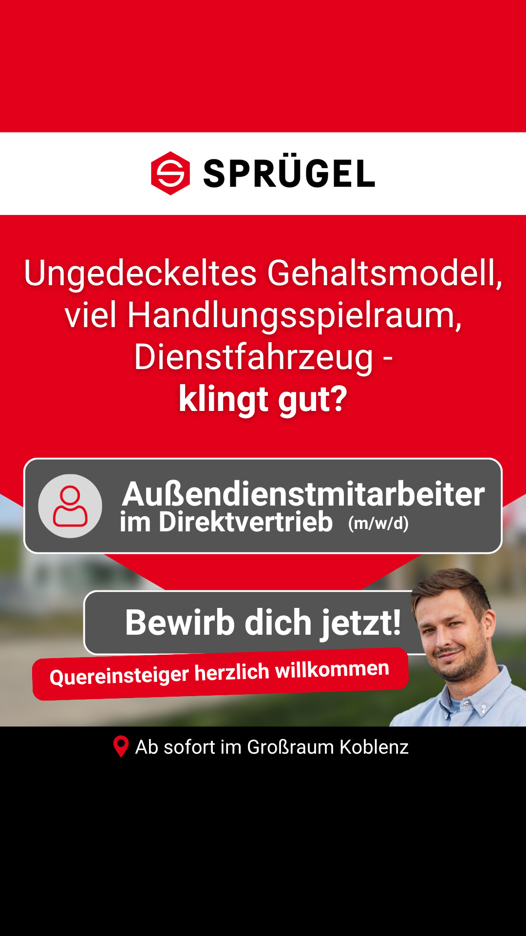 Deine neue Karriere Facebook ad