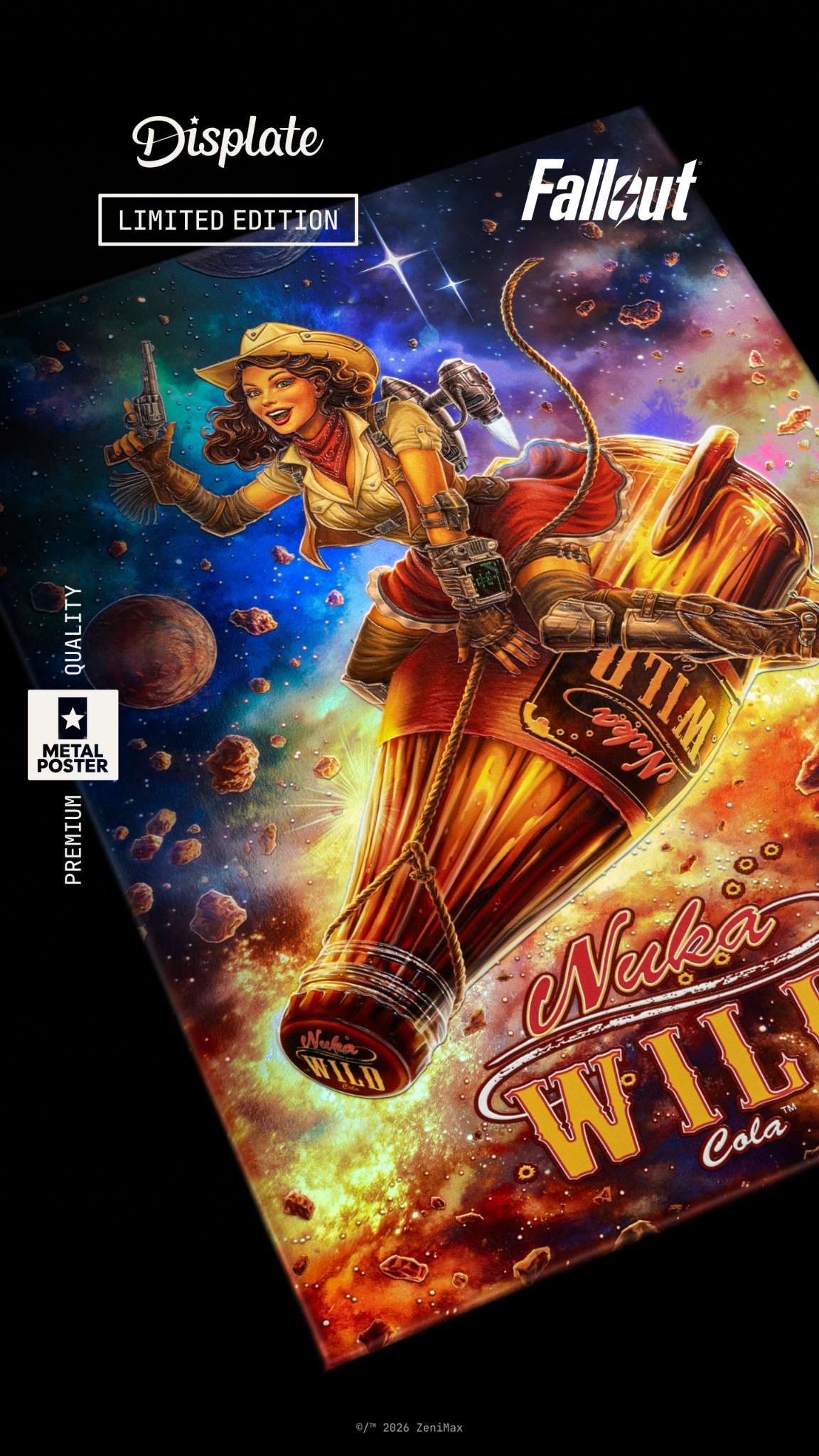 Displate Facebook ad