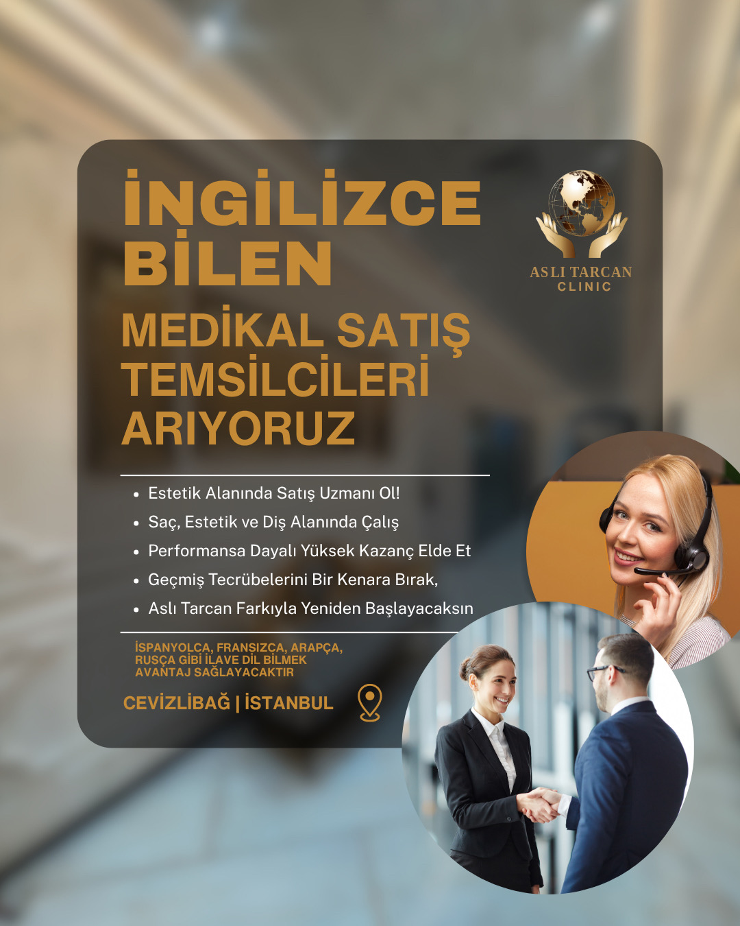 Asli Tarcan Clinic: Aesthetic, Hair Transplant, Plastic Surgery, Dental Facebook ad from Apr 2, 2026