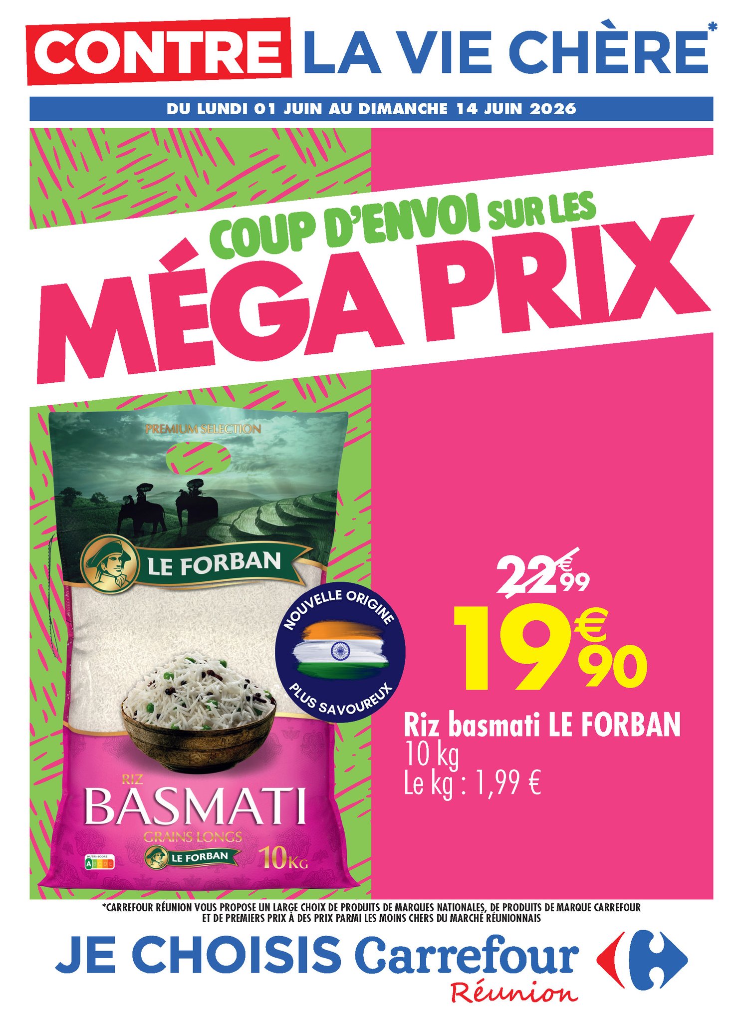 Carrefour Réunion Facebook ad