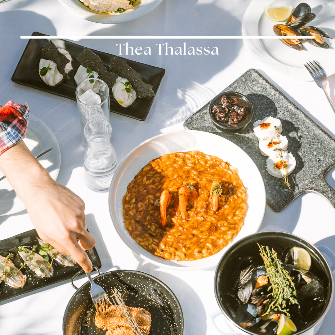 Thea Thalassa Facebook ad: Escape to Thea Thalassa!