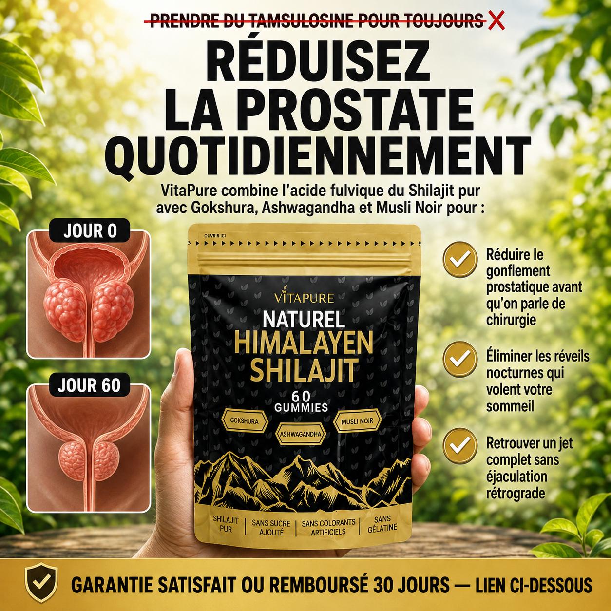 VitaPure Facebook ad: L'offre VitaPure se termine AUJOURD'HUI!