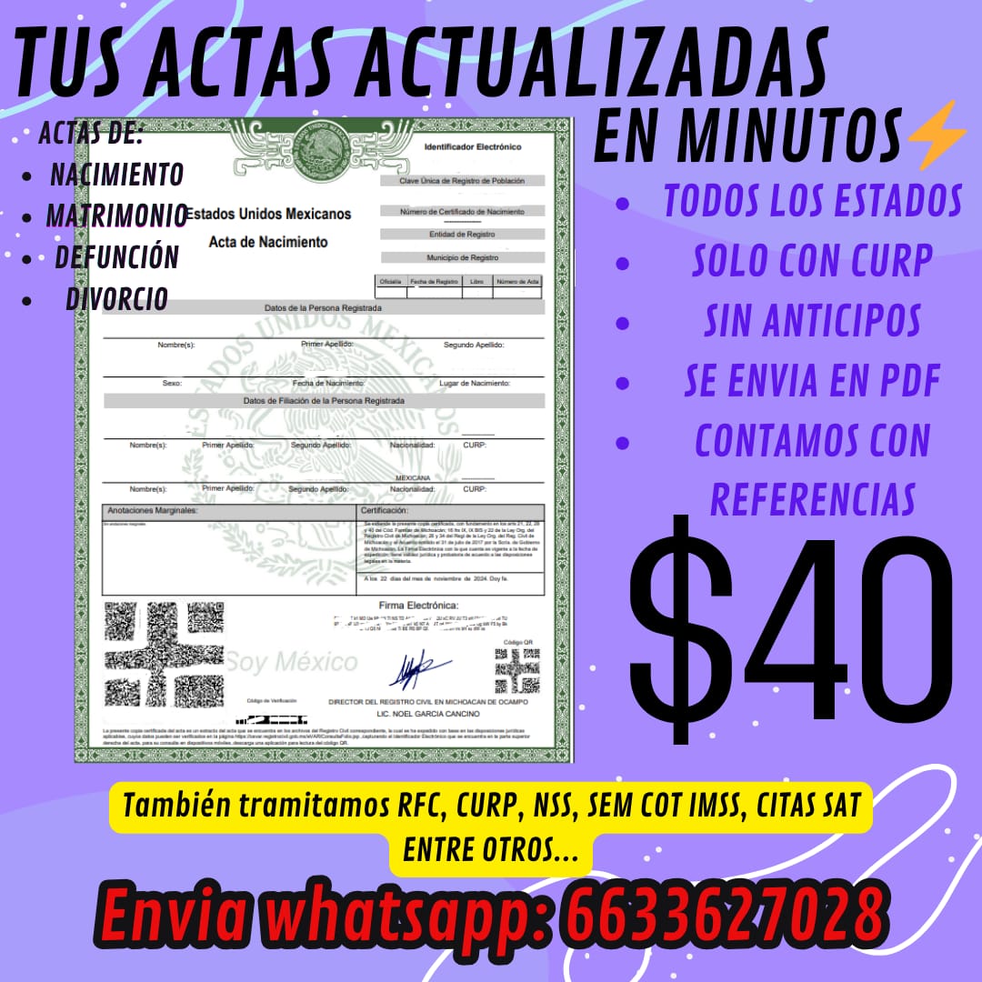 Ventas Davila Facebook ad: Tus documentos en minutos, SIN FILAS, SIN ANTICIPOS…