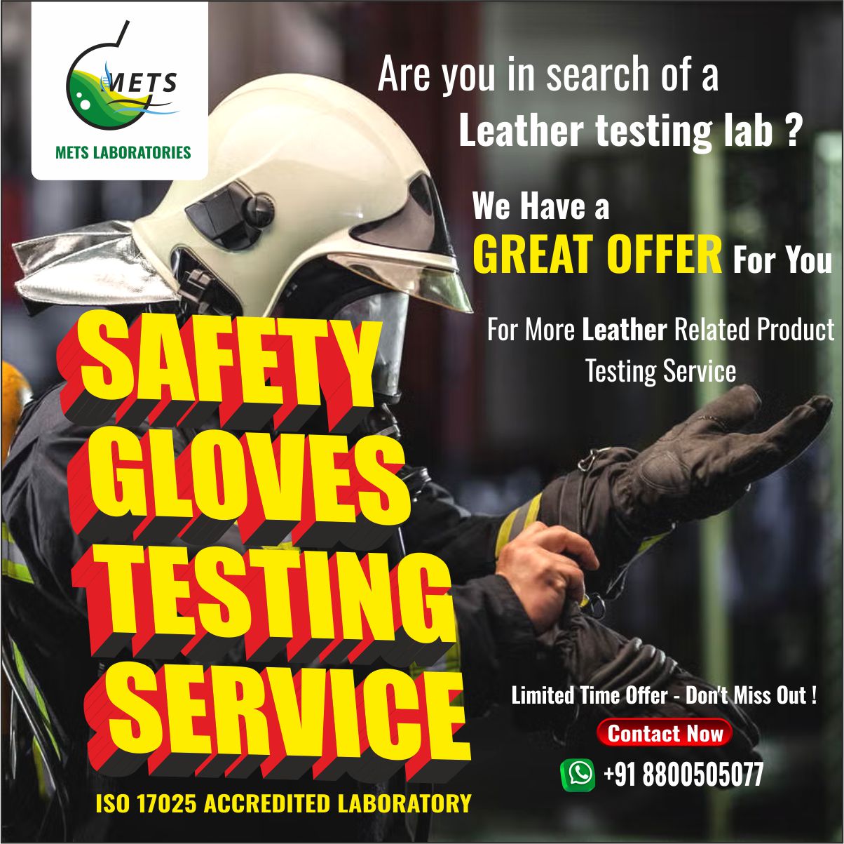 METS Laboratories India - METS Lab Facebook ad