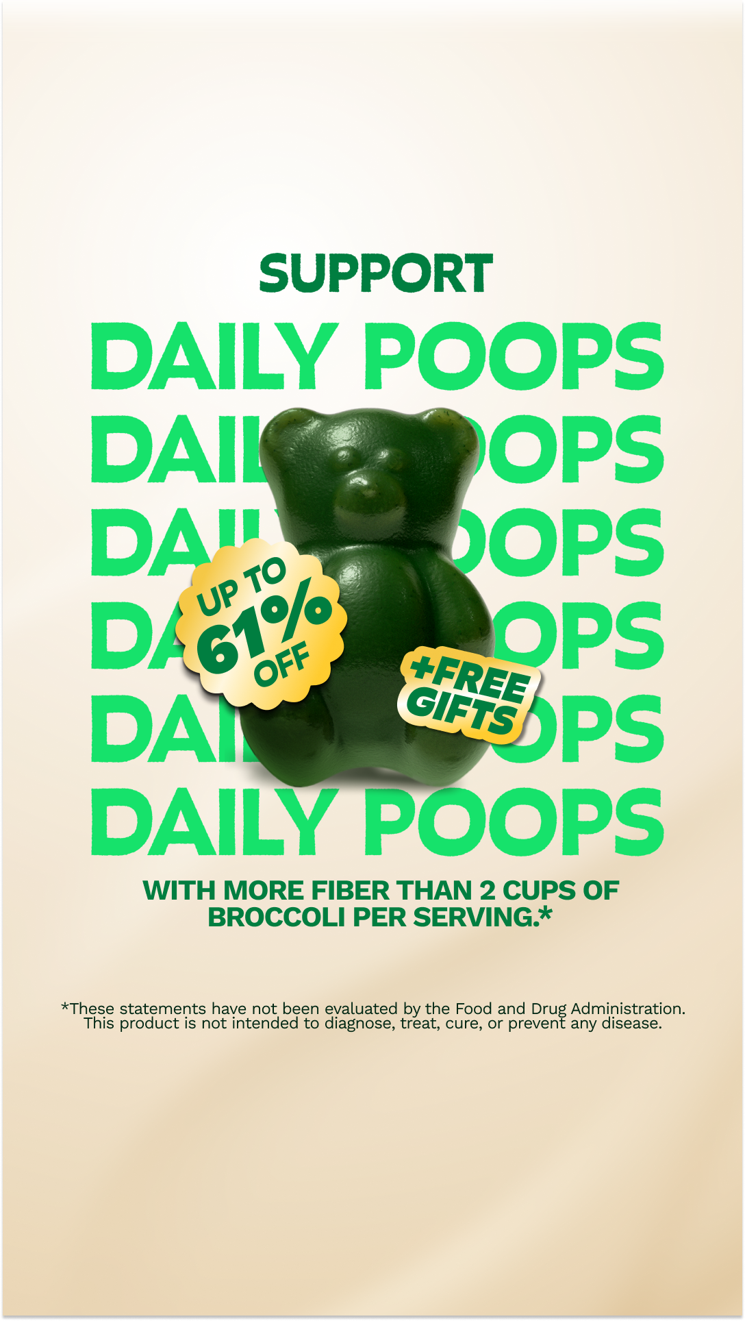 Grüns Facebook ad