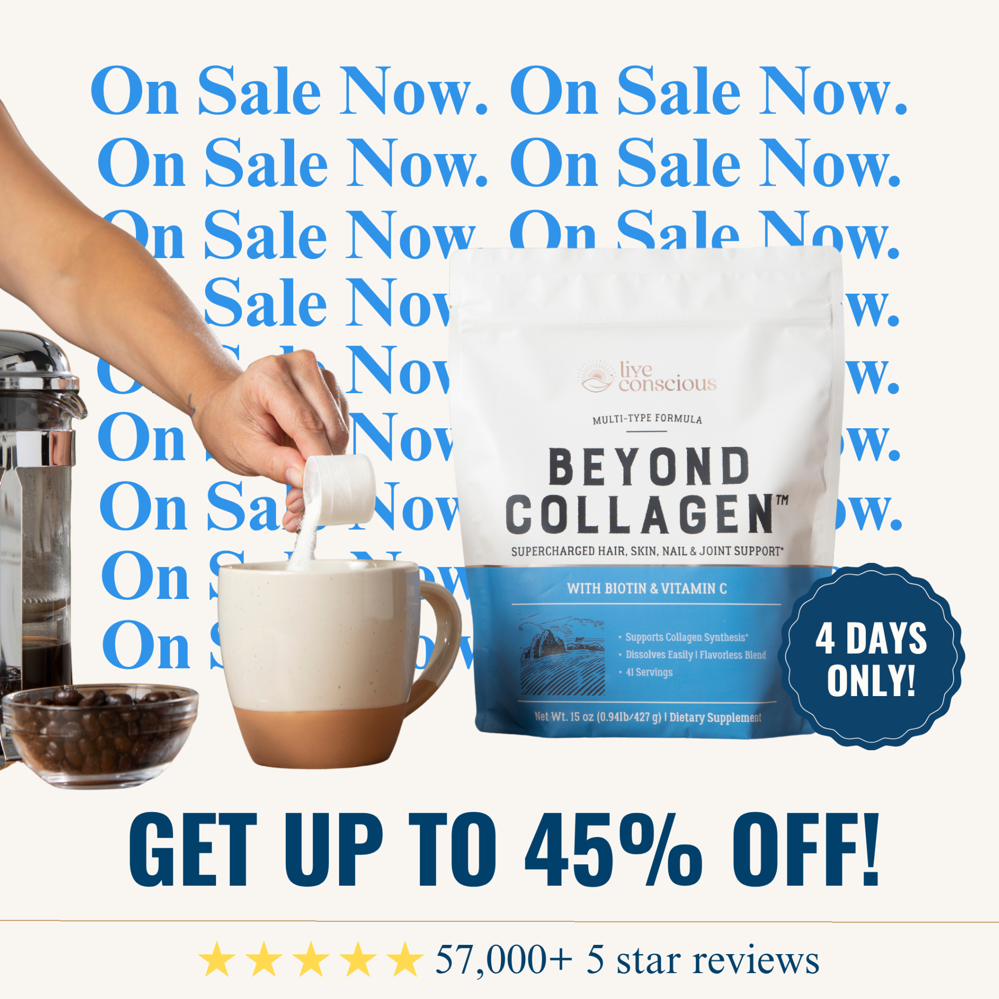 Live Conscious Facebook ad