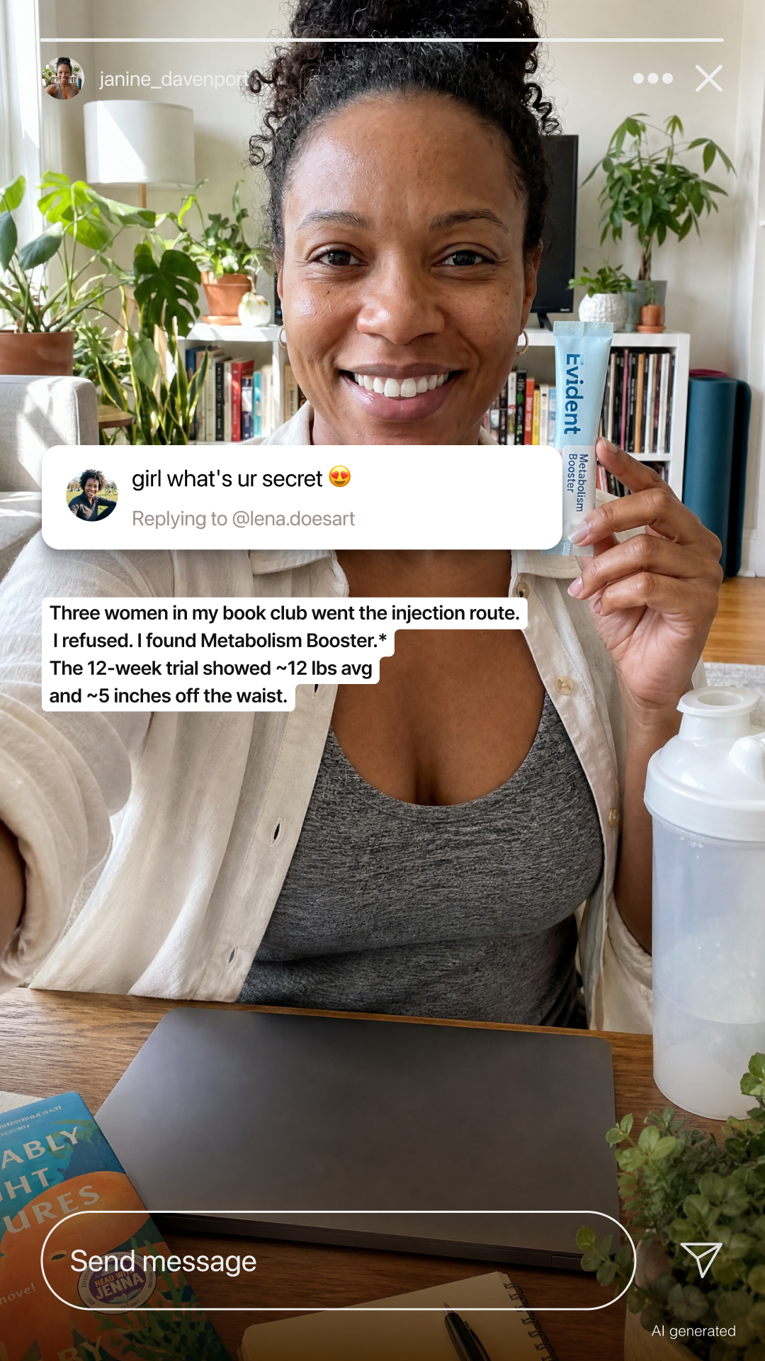 Evident Wellness Facebook ad