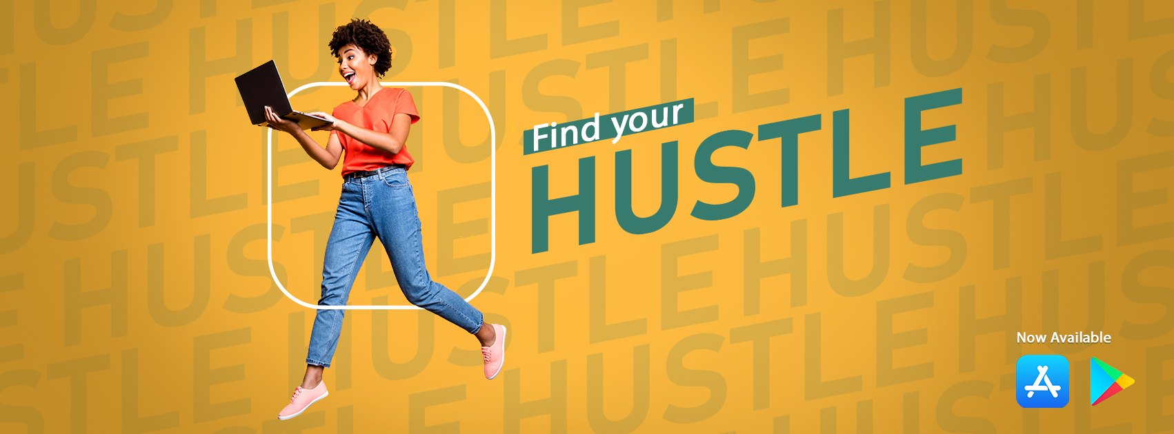 Hustle App Facebook ad: Gig Economy App