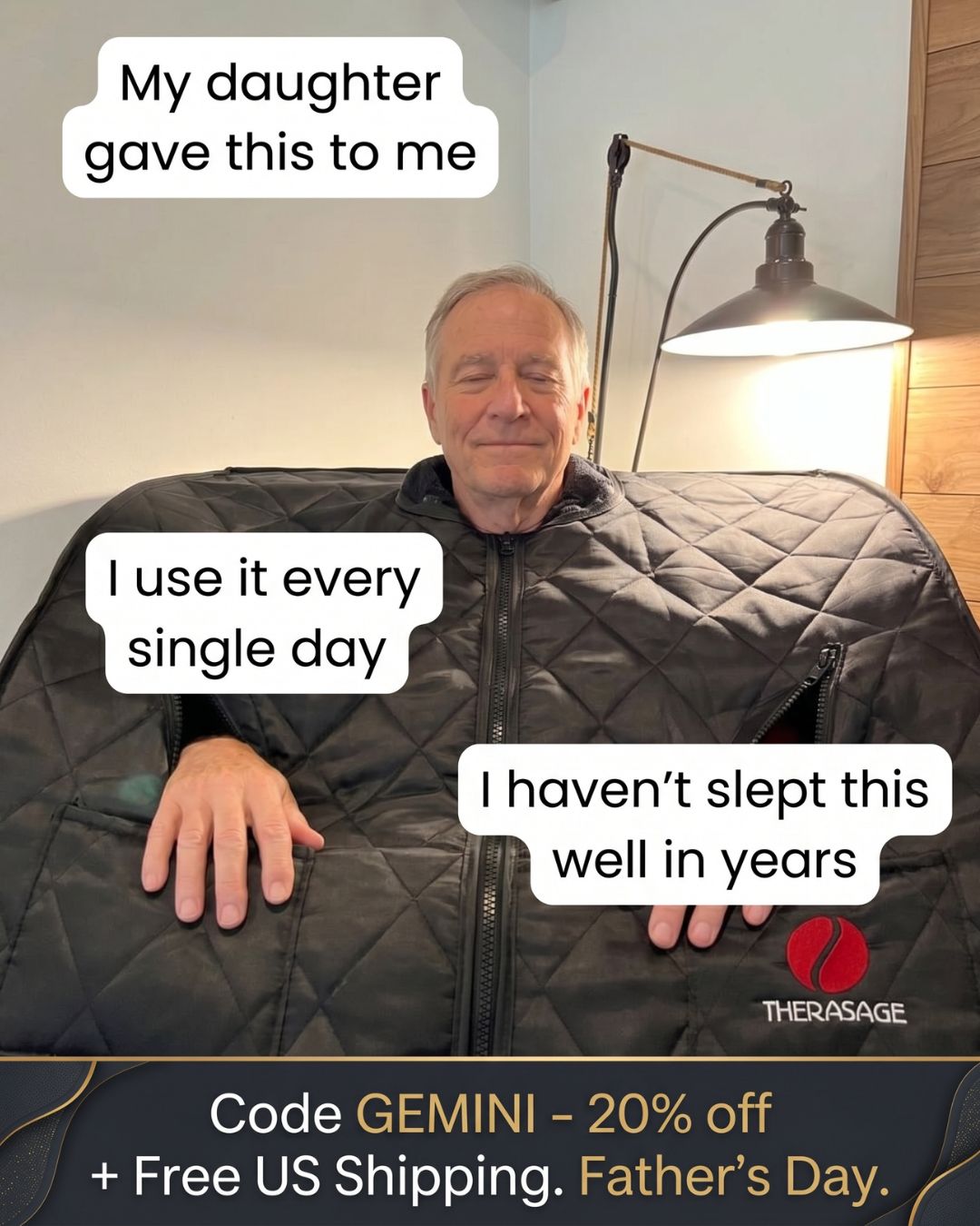 Therasage Facebook ad
