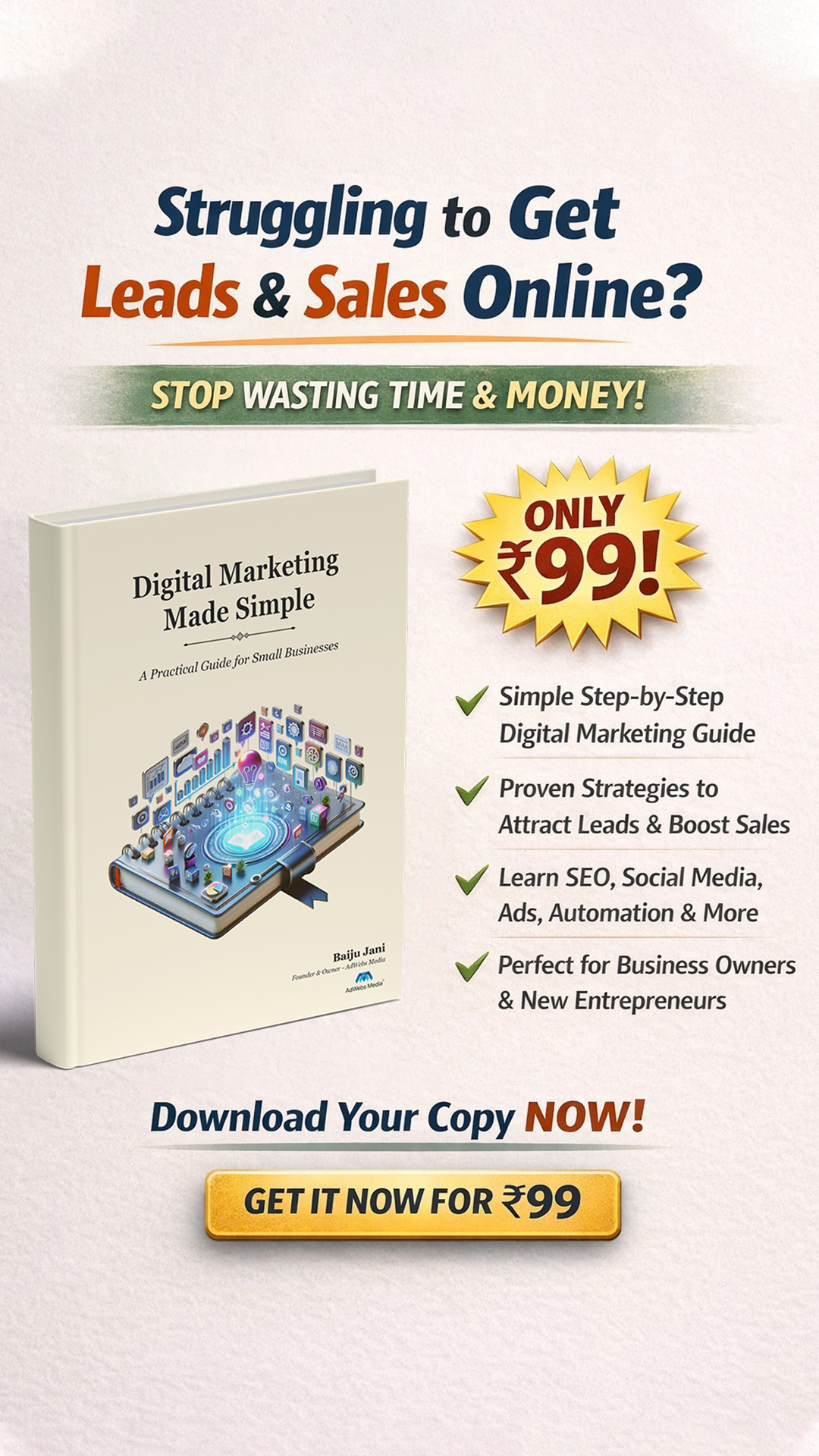 AdWebs Media Facebook ad from Mar 21, 2026