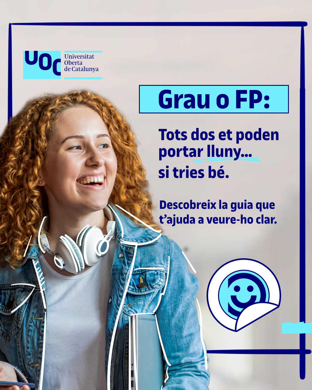 Universitat Oberta de Catalunya (UOC) Facebook ad