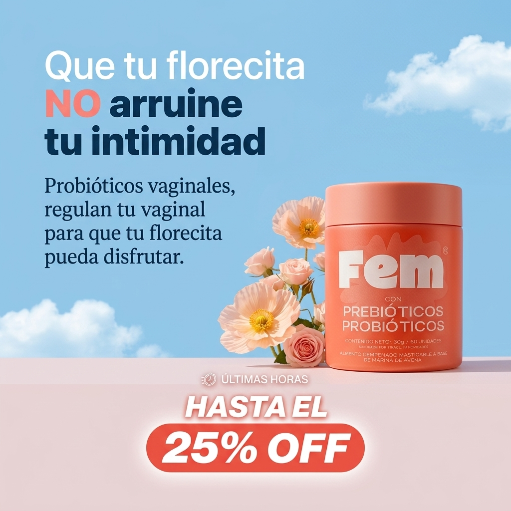 Fem Probiotics Facebook ad