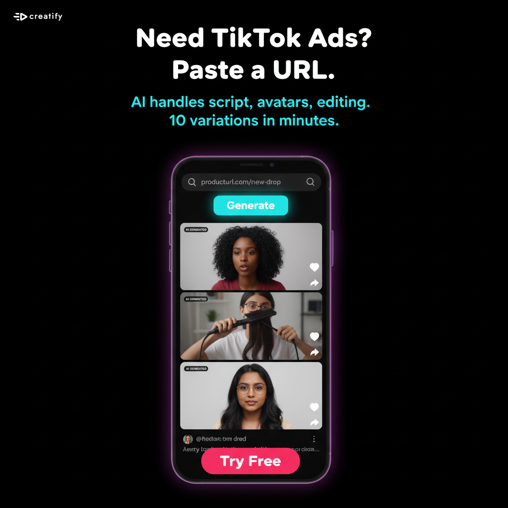 Creatify AI Facebook ad