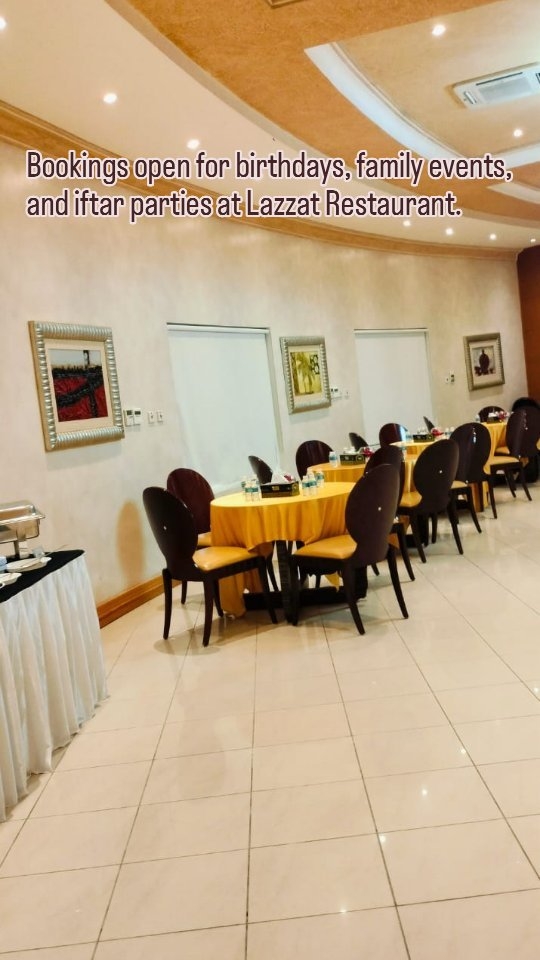 Lazzat Restaurant Qatar Facebook ad: A glimpse into a perfect family celebration after…