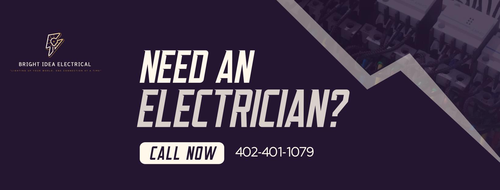 Bright Idea Electrical Facebook ad: Omaha electrical contractor
