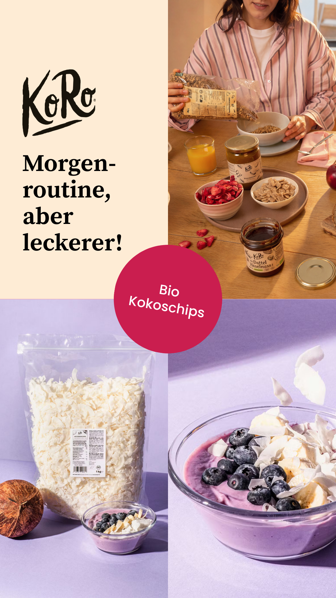 KoRo Facebook ad