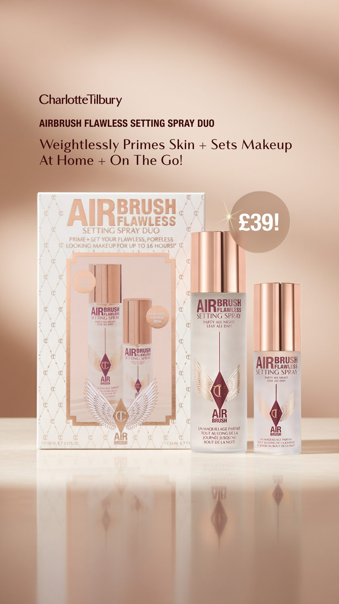 Charlotte Tilbury Facebook ad
