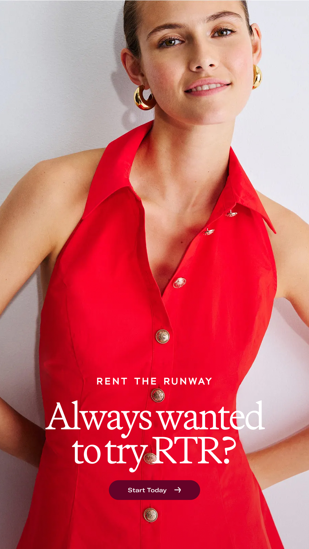 Rent The Runway Facebook ad