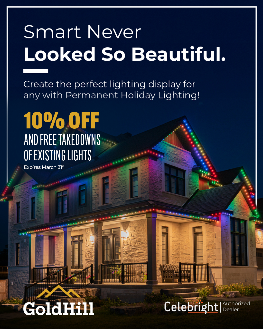 GoldHill Roofing Facebook ad