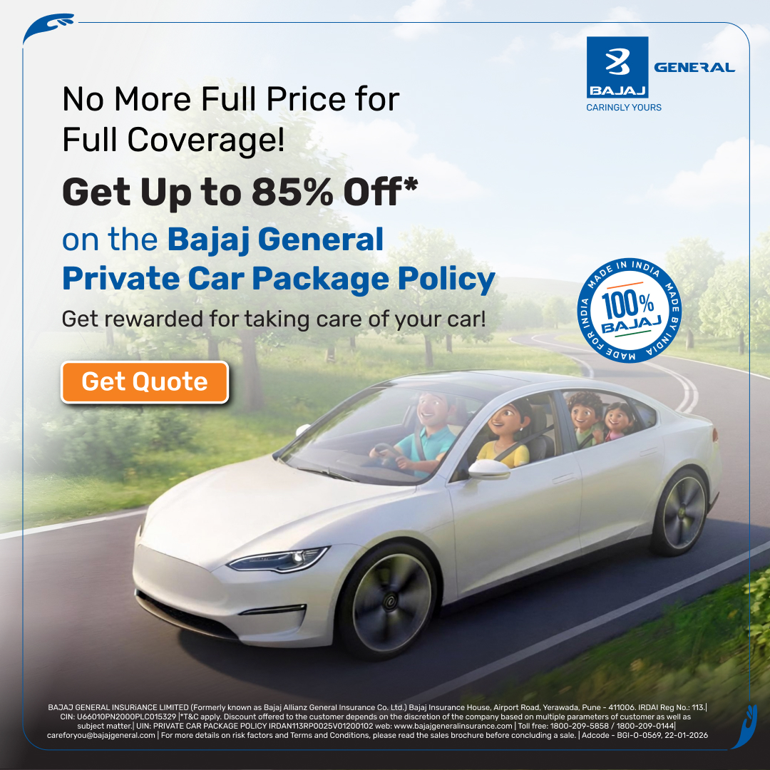 Bajaj General Insurance Limited Facebook ad