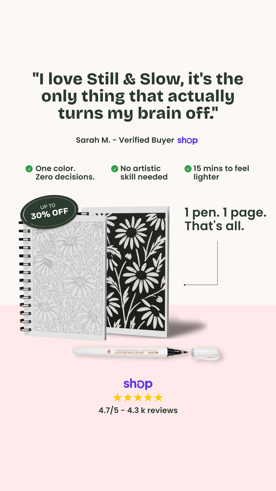 Still&Slow Facebook ad