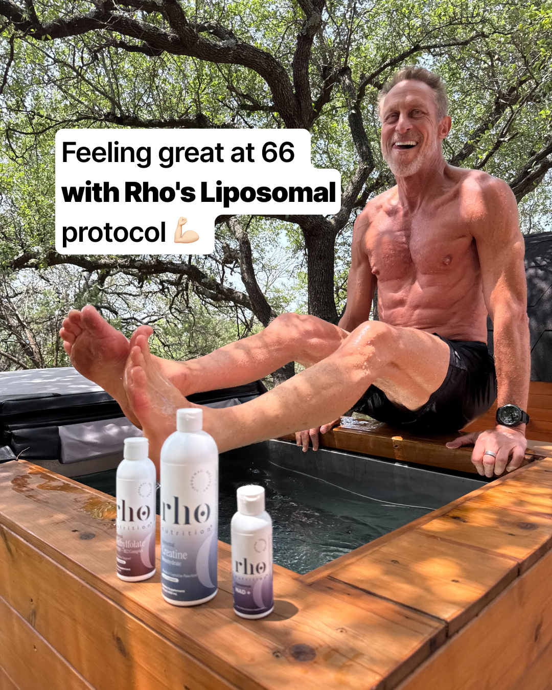 Rho Nutrition Facebook ad