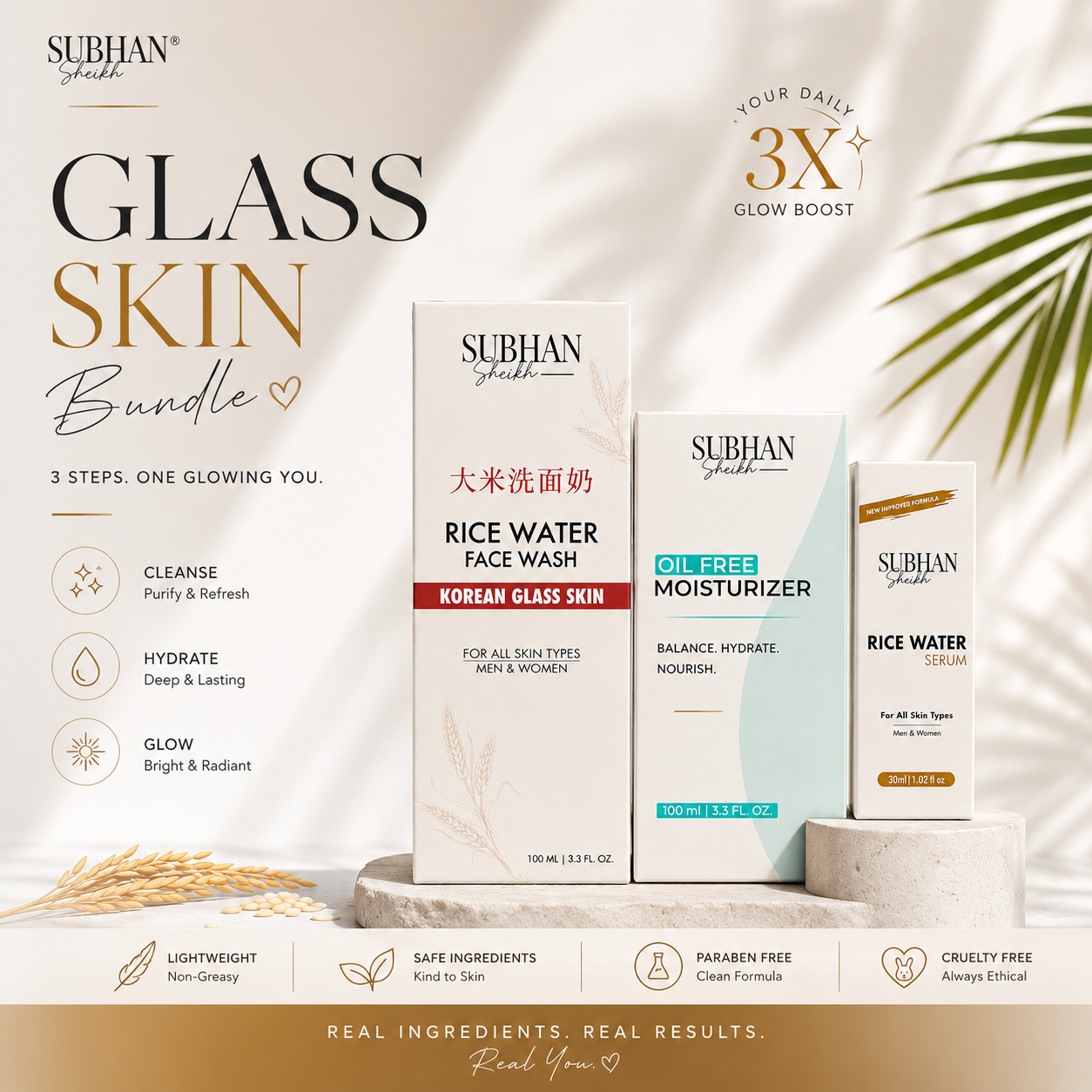 Subhan Sheikh Store Facebook ad: Skincare Bundle - Ultra