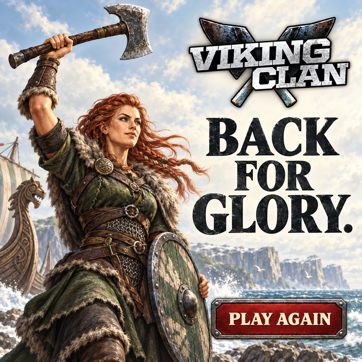 Viking Clan Facebook ad: There's still a war to be won.
