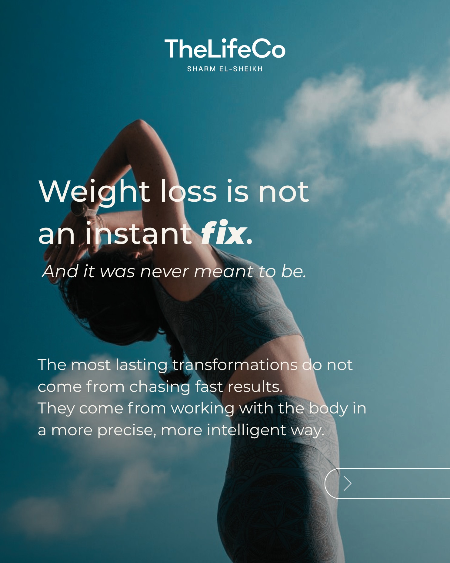 TheLifeCo Wellbeing Facebook ad: Imagine this