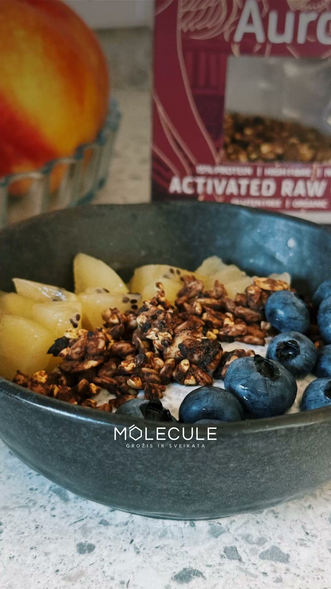 Molecule - sveikata/grožis/jaunystė Facebook ad: Funkciniai maisto produktai