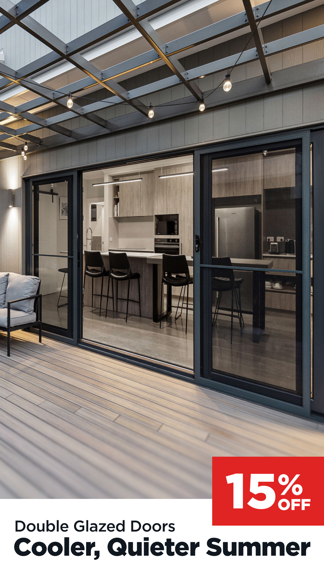 Climateframe Double Glazing Facebook ad