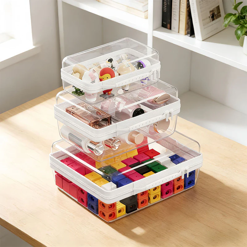 Flowarmth.OL24 Facebook ad: Hard Shell Transparent Storage Bags
