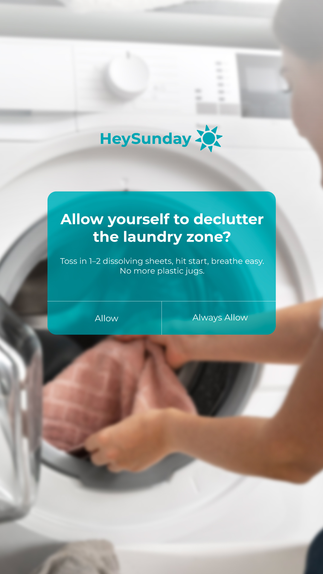 HeySunday Facebook ad