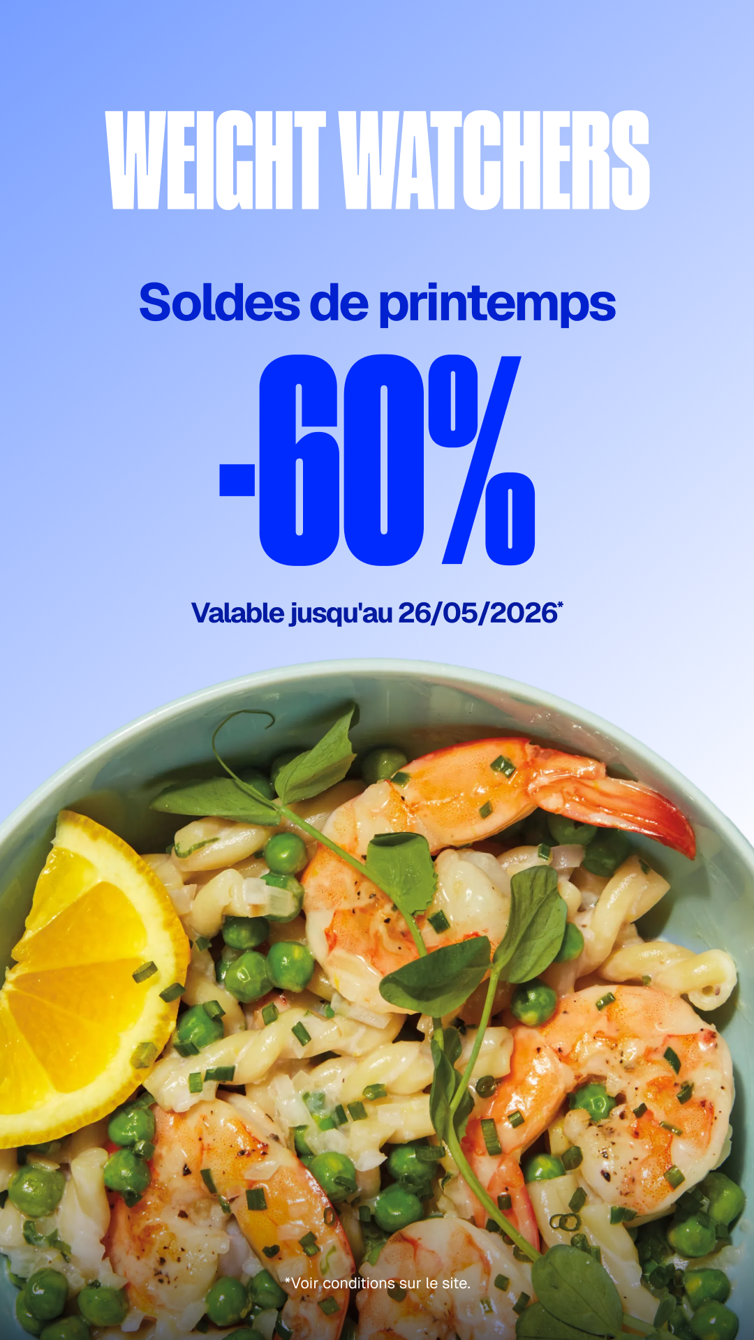 WeightWatchers Facebook ad