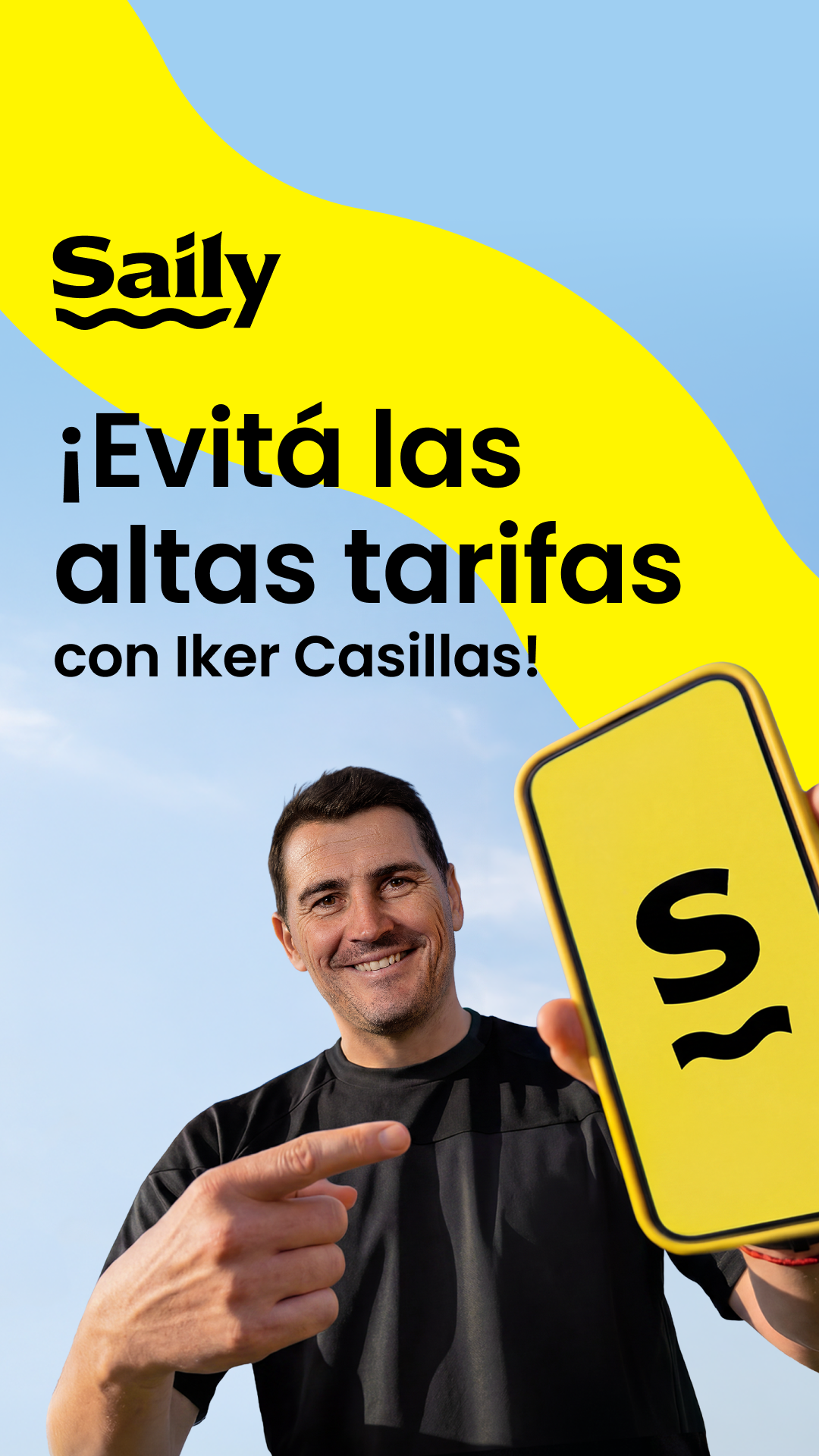 Saily Facebook ad