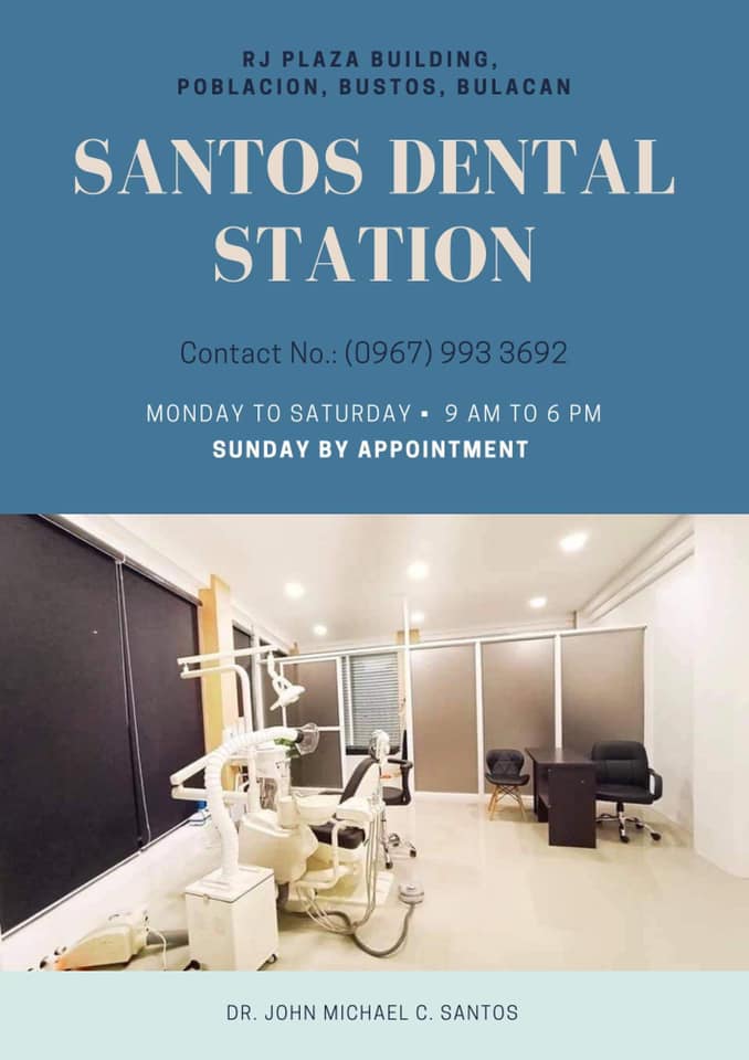 Santos Dental Station - Bustos branch Facebook ad: LOW DOWNPAYMENT and LOW MONTHLY INSTALLMENT on our…