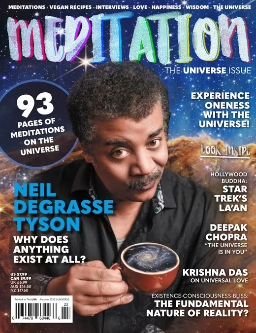 Meditation Magazine Facebook ad: Explore the Inner Universe