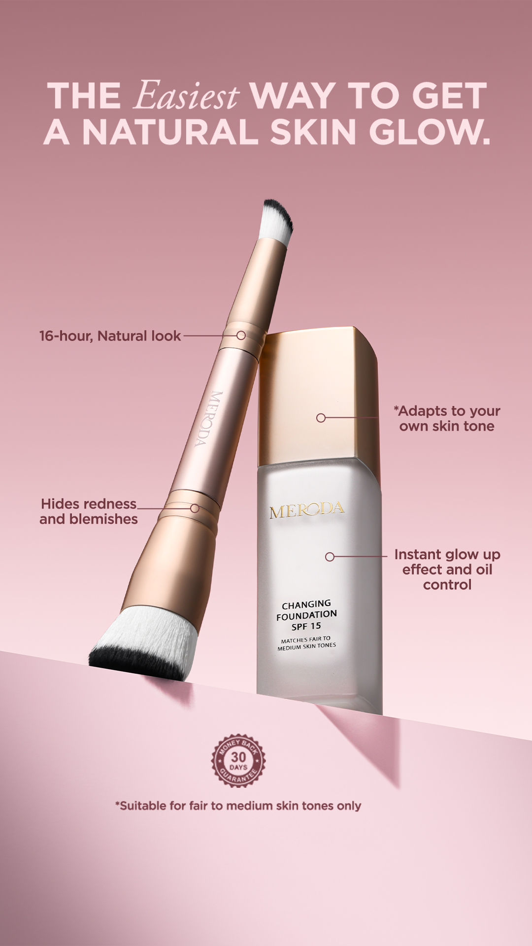 Meroda Cosmetics Facebook ad